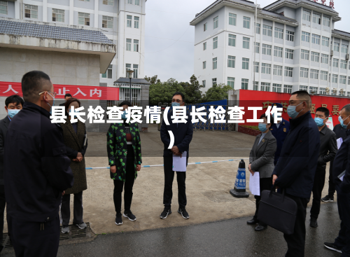 县长检查疫情(县长检查工作)-第2张图片