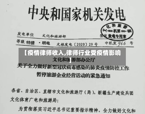 【疫情律师收入,律师行业受疫情影响】-第2张图片