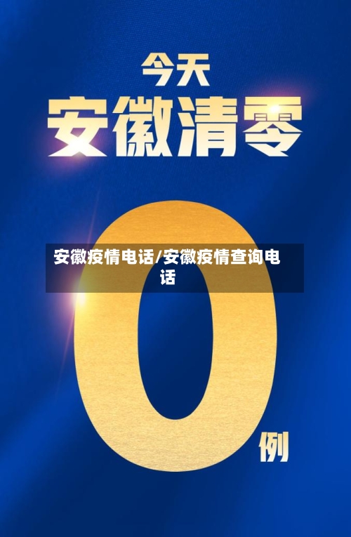 安徽疫情电话/安徽疫情查询电话-第2张图片