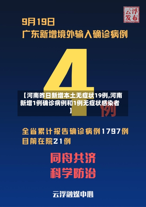 【河南昨日新增本土无症状19例,河南新增1例确诊病例和1例无症状感染者】-第1张图片