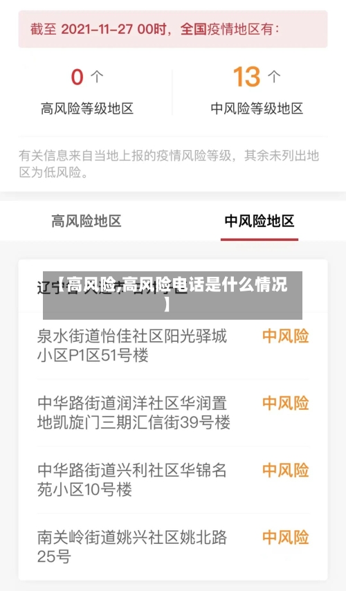 【高风险,高风险电话是什么情况】-第1张图片